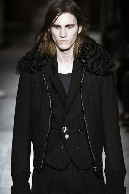 2007 Virgin Wool Aviator Blouson with Lamb Fur Collar