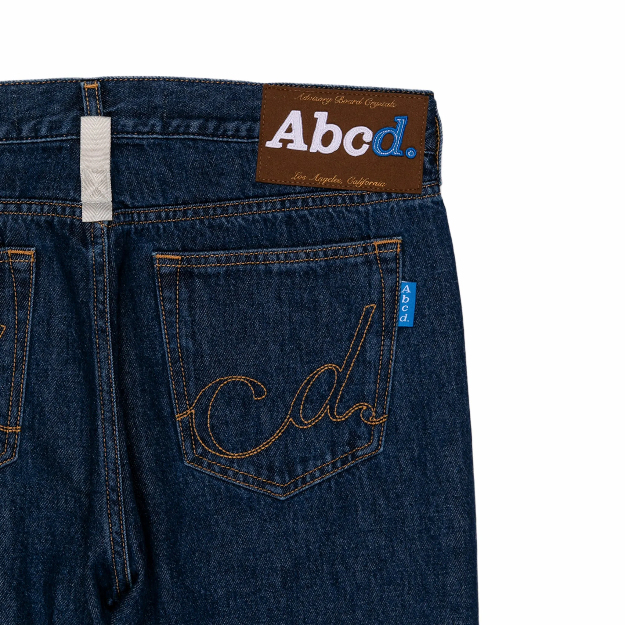 Abcd. Slim Fit Jean (Dark Blue Stonewash)