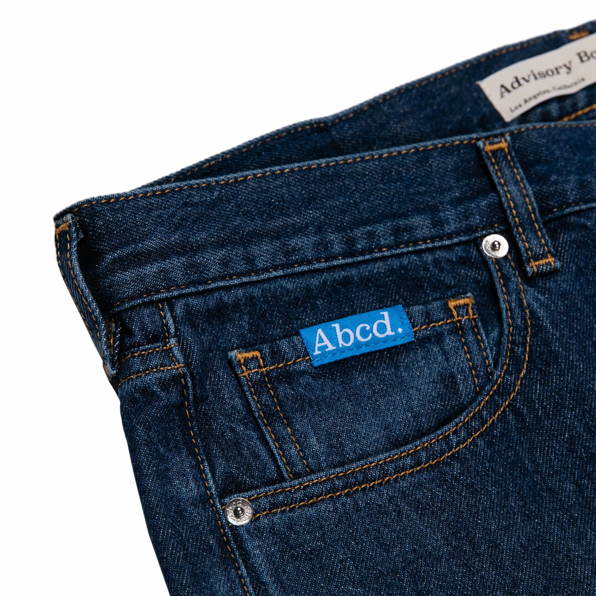 Abcd. Slim Fit Jean (Dark Blue Stonewash)