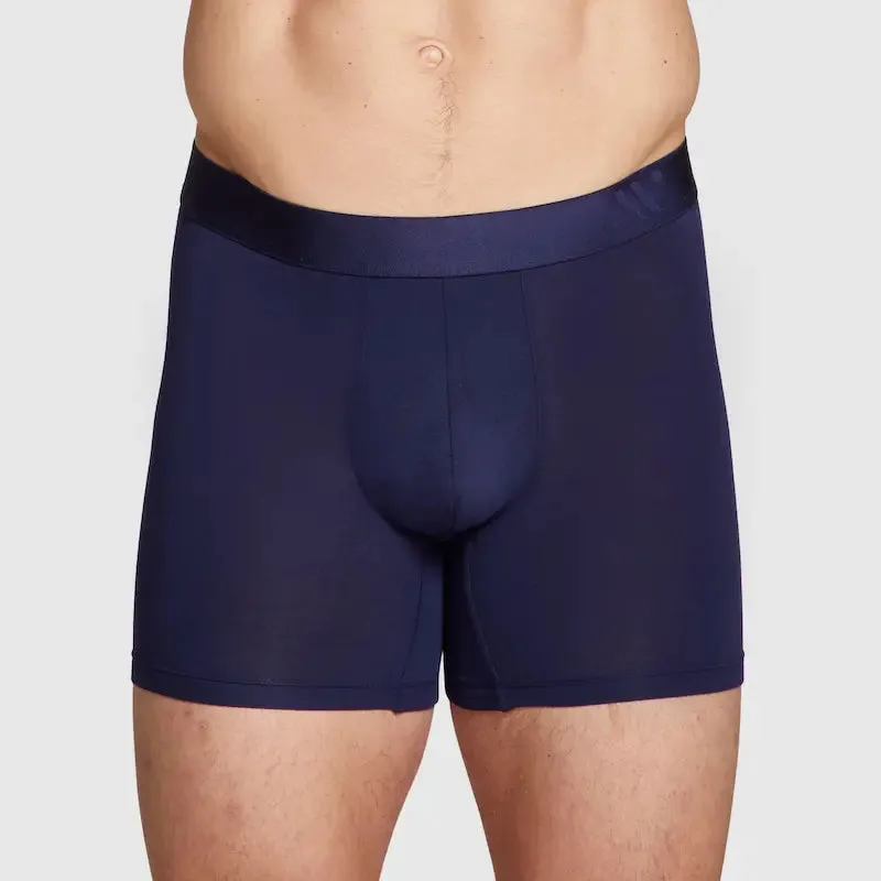 ALPHX Comfort Class Boxer Brief - Modern Fit - Maritime Navy Blue | ALPHX.com