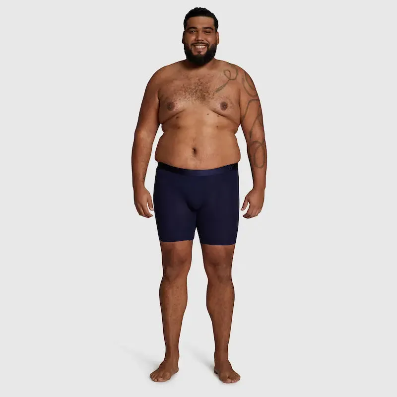 ALPHX Comfort Class Boxer Brief - Modern Fit - Maritime Navy Blue | ALPHX.com