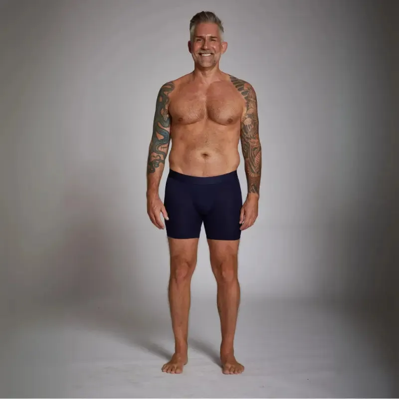 ALPHX Comfort Class Boxer Brief - Modern Fit - Maritime Navy Blue | ALPHX.com