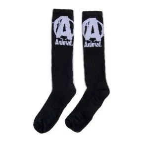 Animal Powerlifting Socks Black