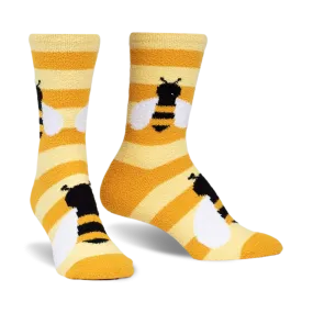 Bee Cozy Slipper Sock