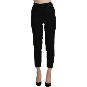 BENCIVENGA Chic High Waist Skinny Cropped Trousers