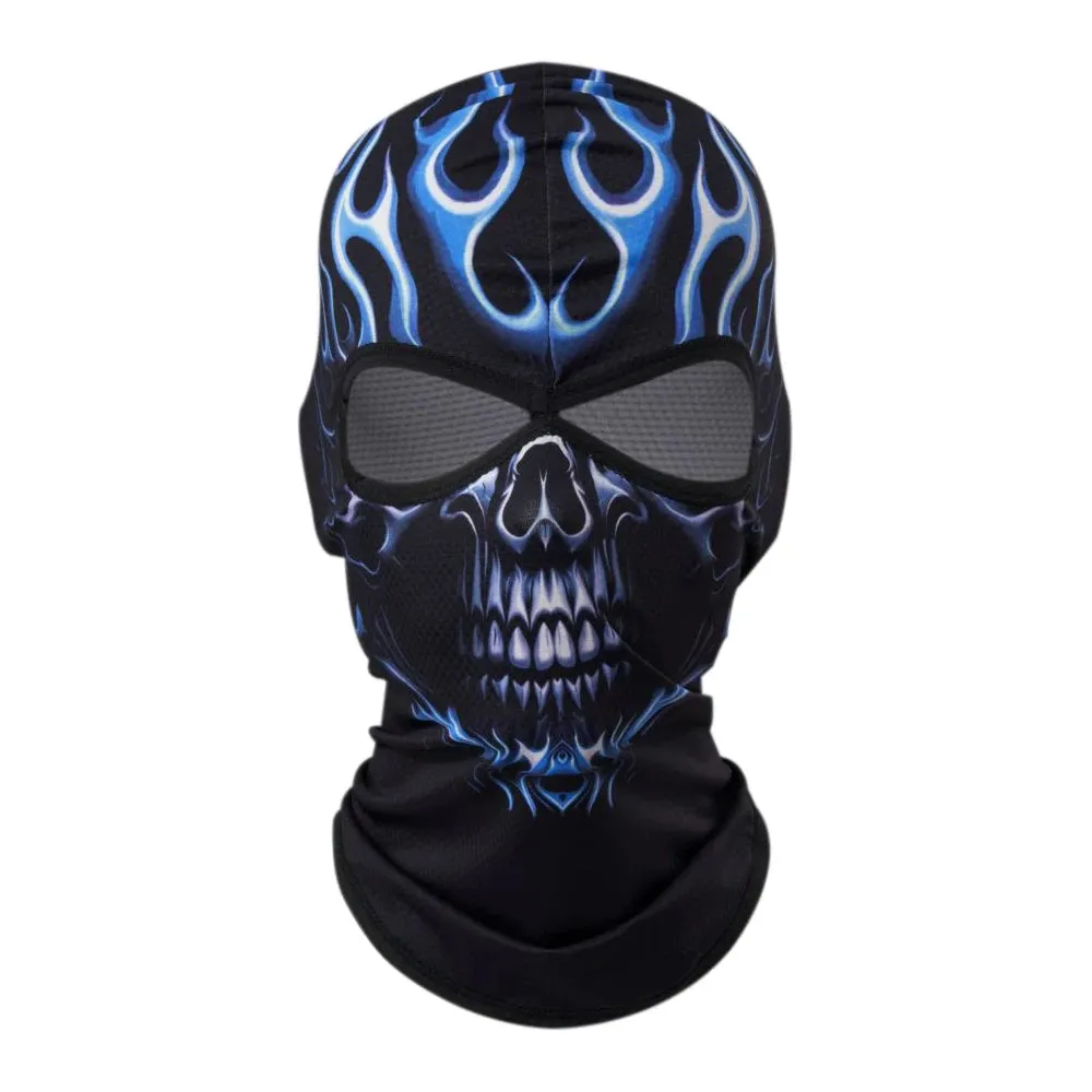 Black Balaclava Ghost Skull Face Mask