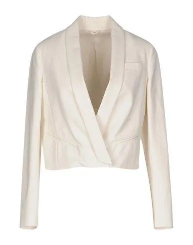 Brunello Cucinelli Women Blazer Ivory 10 UK