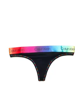 CALVIN KLEIN MODERN COTTON PRIDE THONG - CLEARANCE