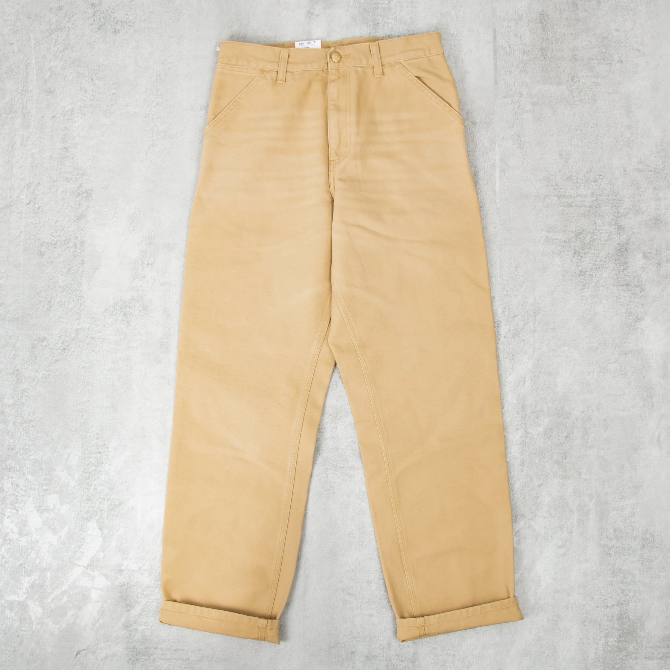 Carhartt WIP Single Knee Pant - Bourbon Aged Canvas