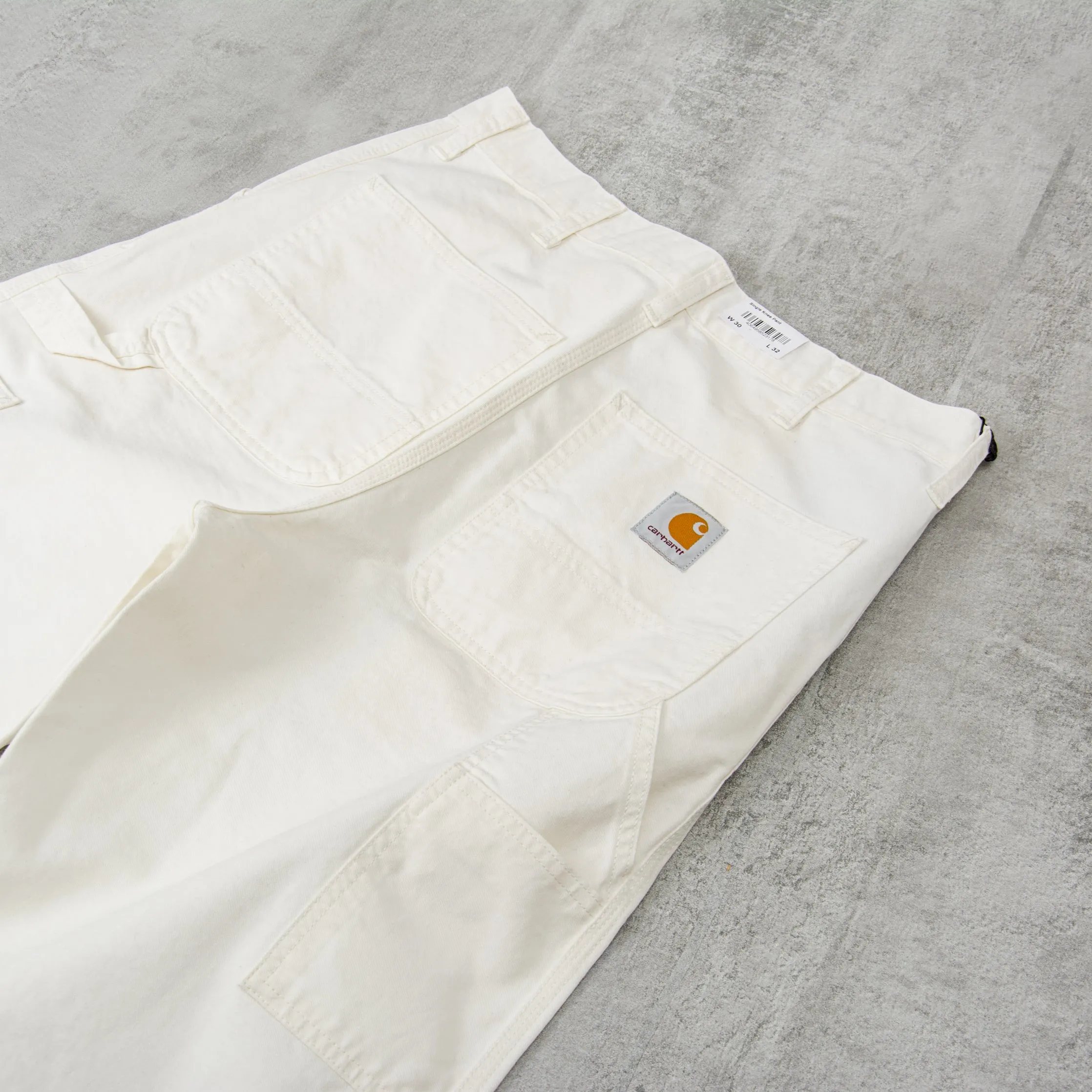 Carhartt WIP Single Knee Pant - Off White