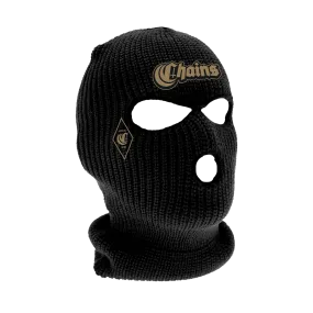 Chains - Logo Embroidered Balaclava - Black