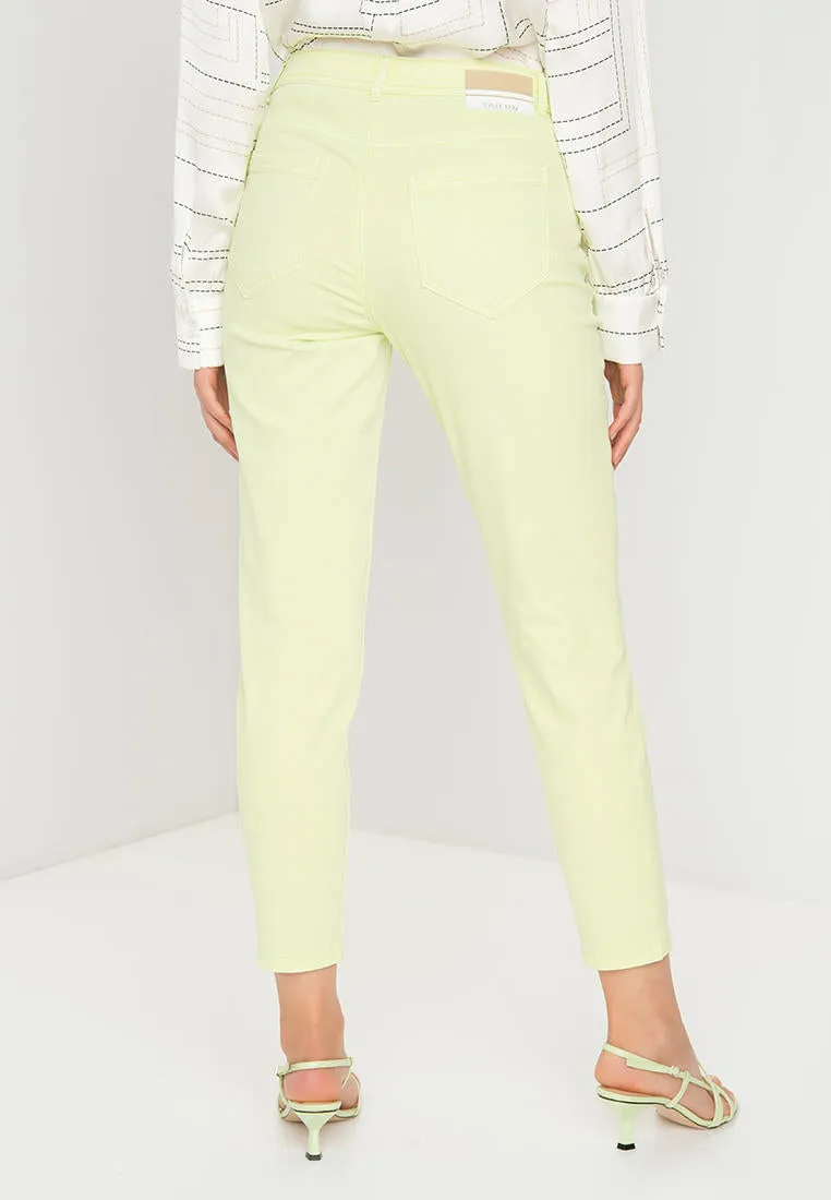 Cotton Pant in Pistachio