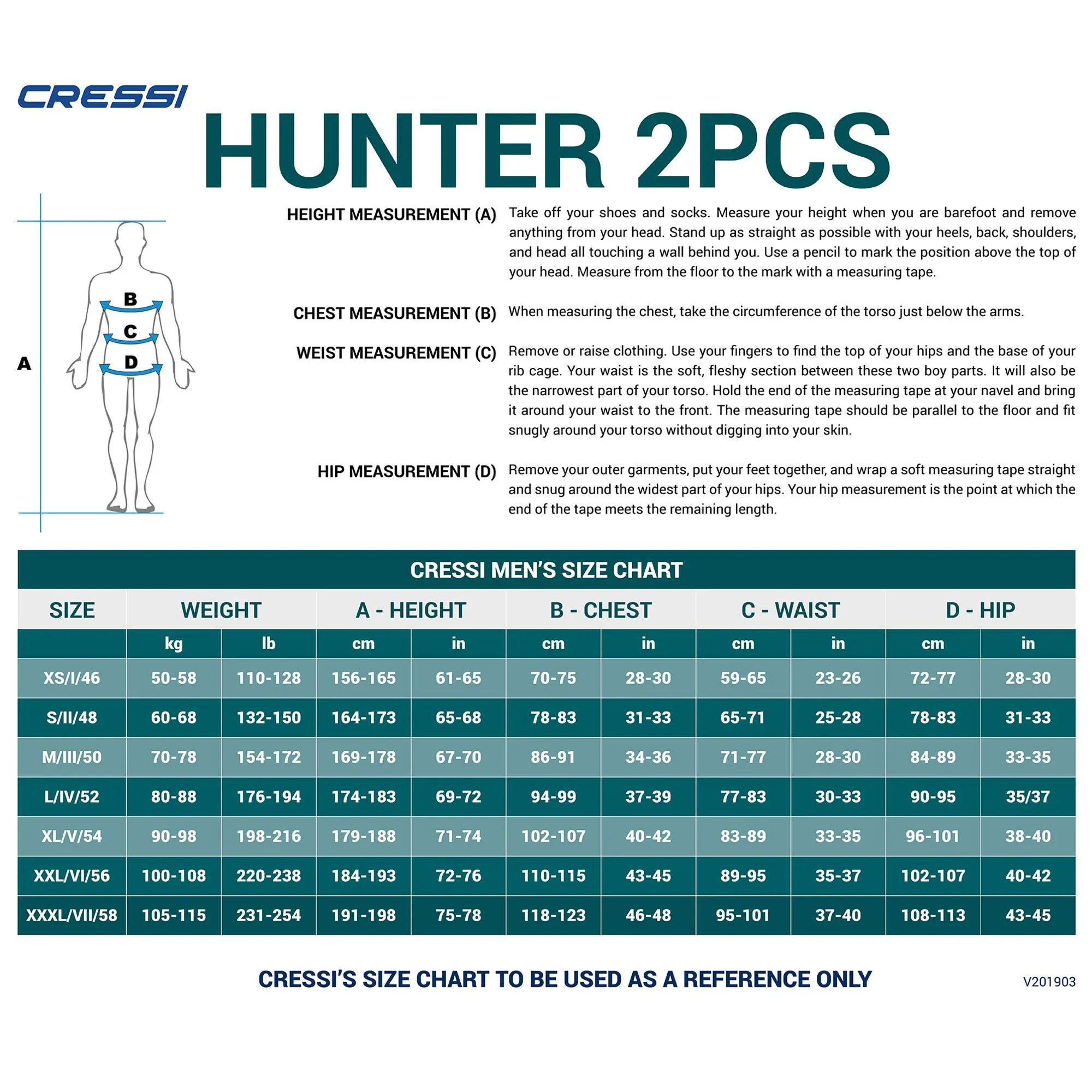 Cressi Blue Hunter Wetsuit 2.5mm Pants