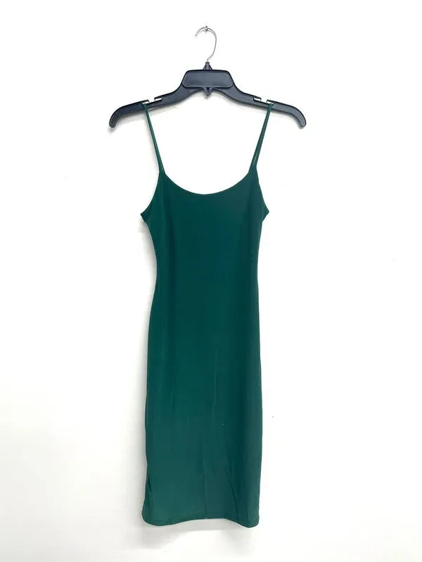 Diamond dress, Hunter green