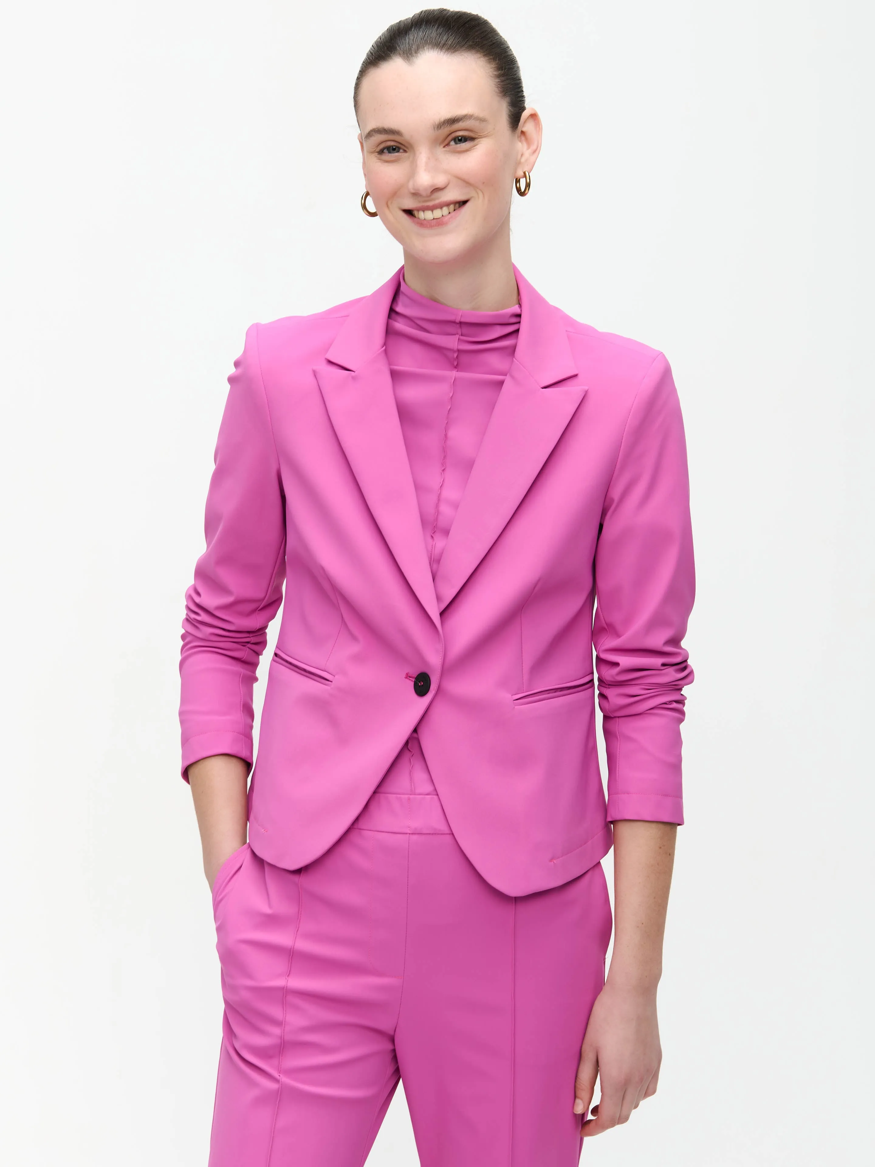 Elvira Blazer Technical Jersey | Orchidea