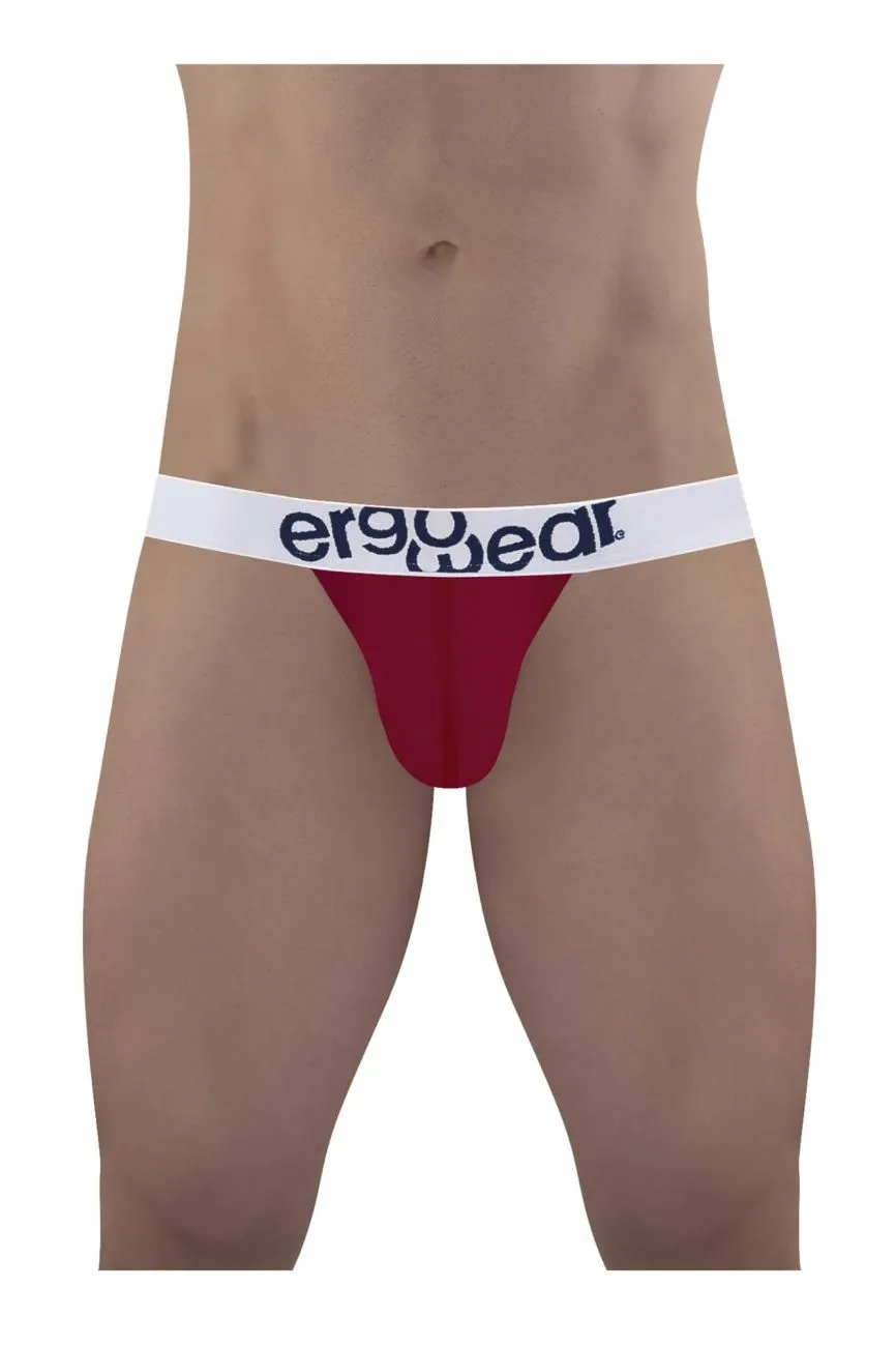 ErgoWear EW1479 MAX COTTON Bikini Color Garnet