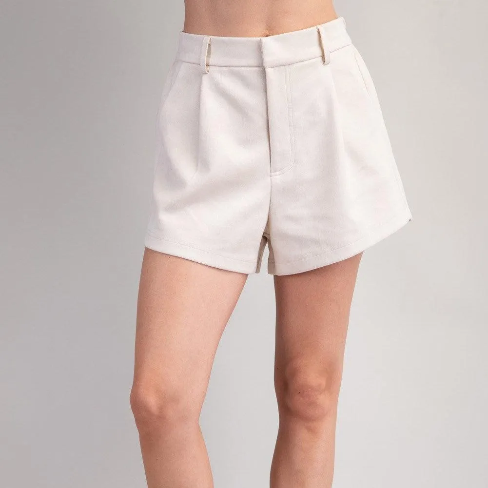 First Class Suede Shorts