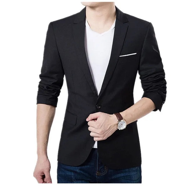 Formal Slim Fit Meeting Dress Blazer