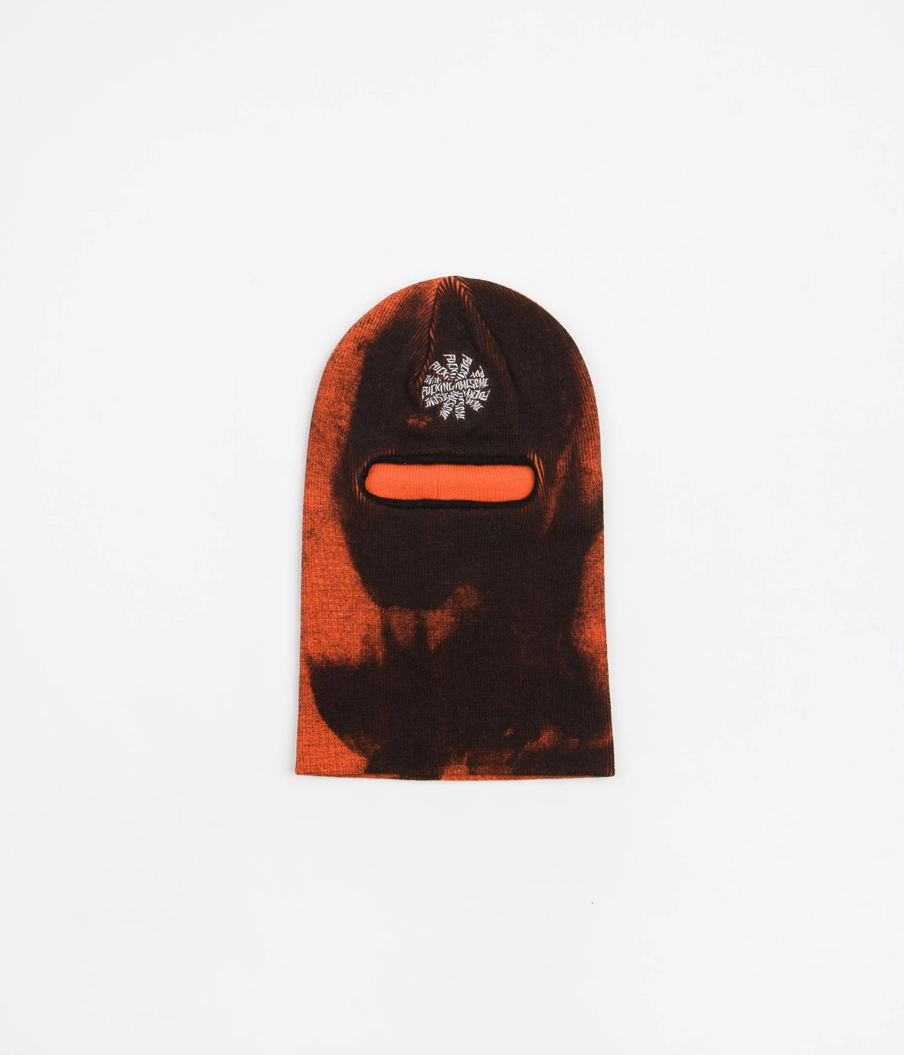 Fucking Awesome Spiral Balaclava - Orange