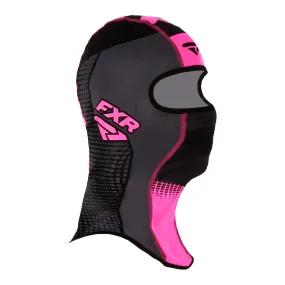 FXR Shredder Thermal Snowmobile Balaclava Black/Electric Pink