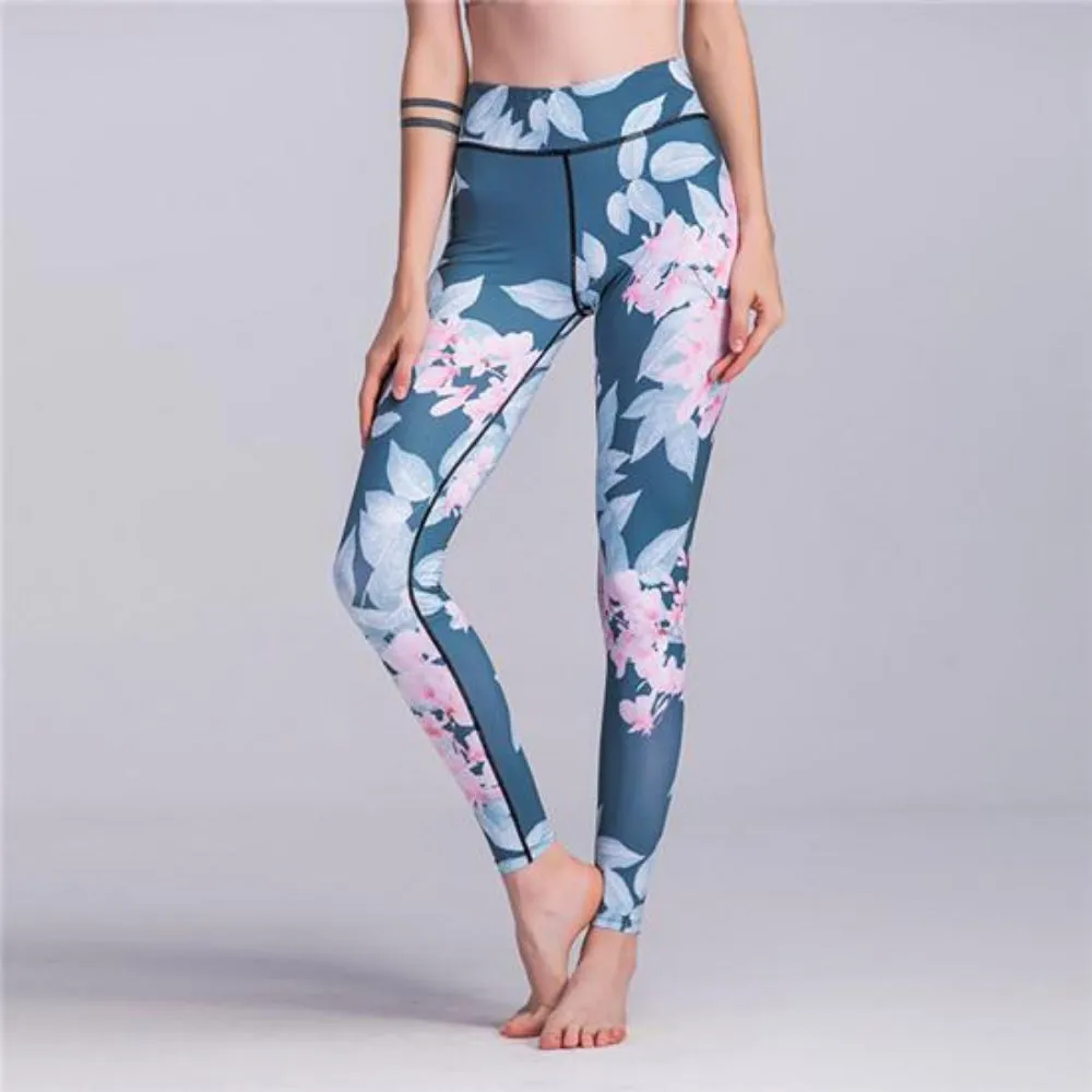 High Waist Slim Fit Compression Fitness Yoga Leggings