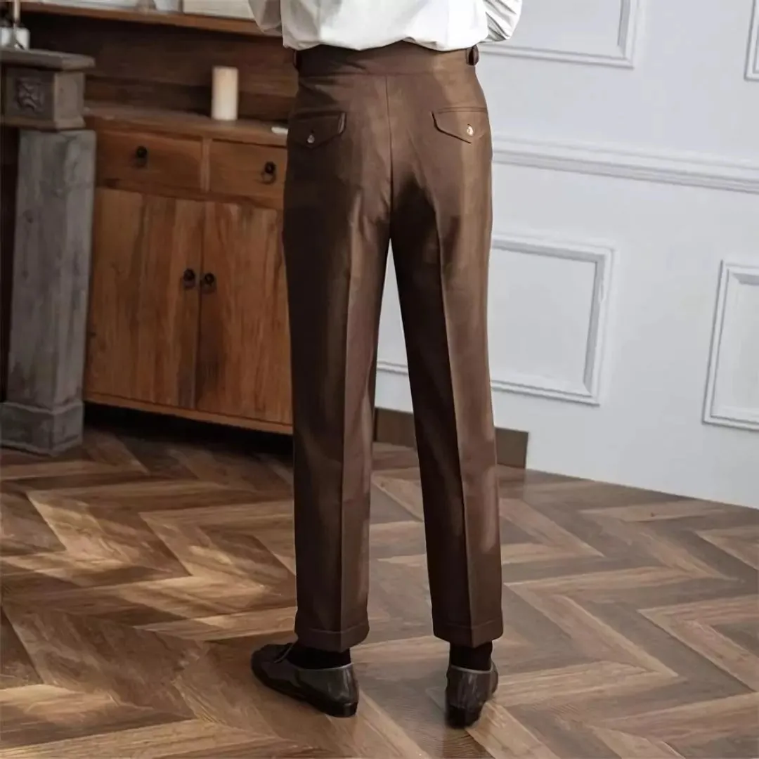 High-Waisted Cavalry Trousers