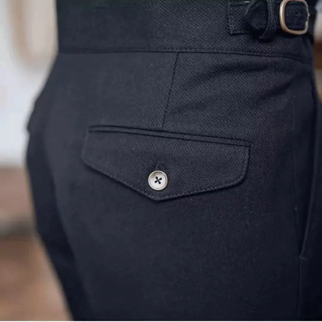 High-Waisted Cavalry Trousers