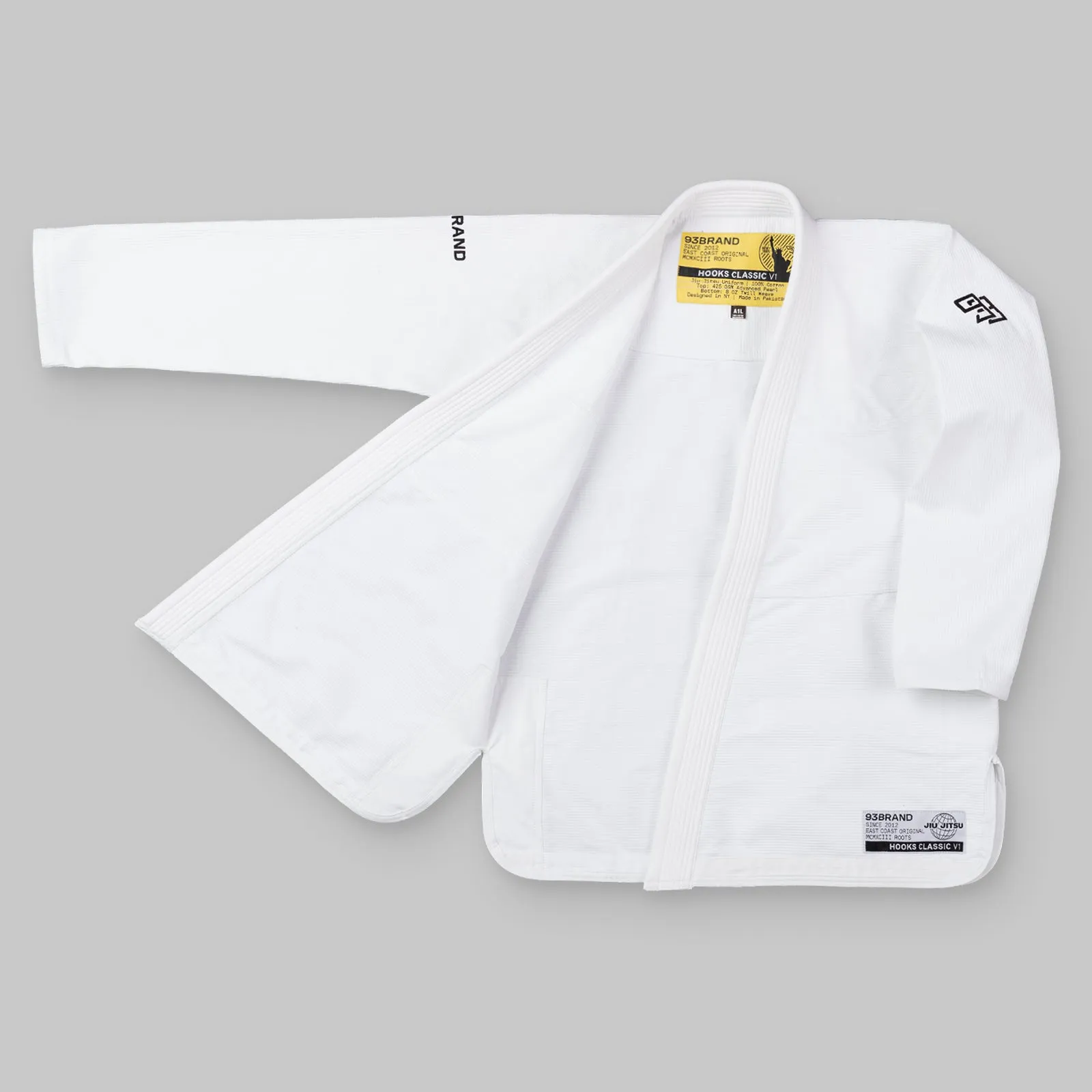 HOOKS CLASSIC Women's Jiu Jitsu Gi - White