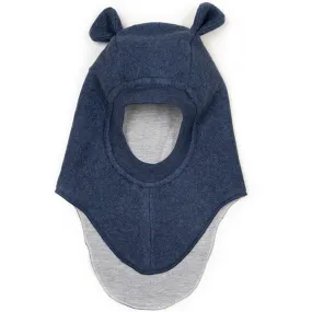 Huttelihut Plys Balaclava w. Ears Navy