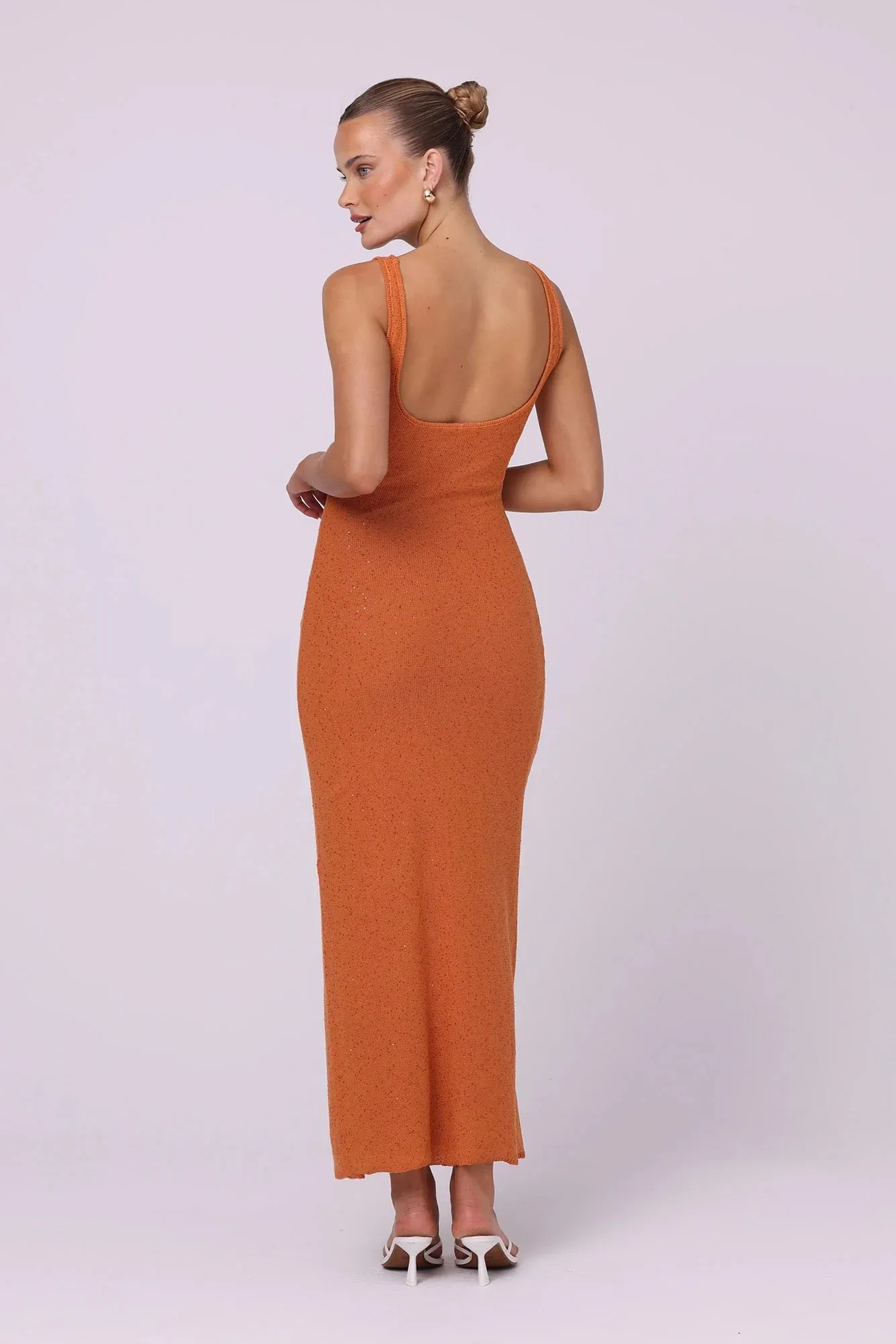 Isabelle Quinn - Marcella Sequin Maxi Dress Amber