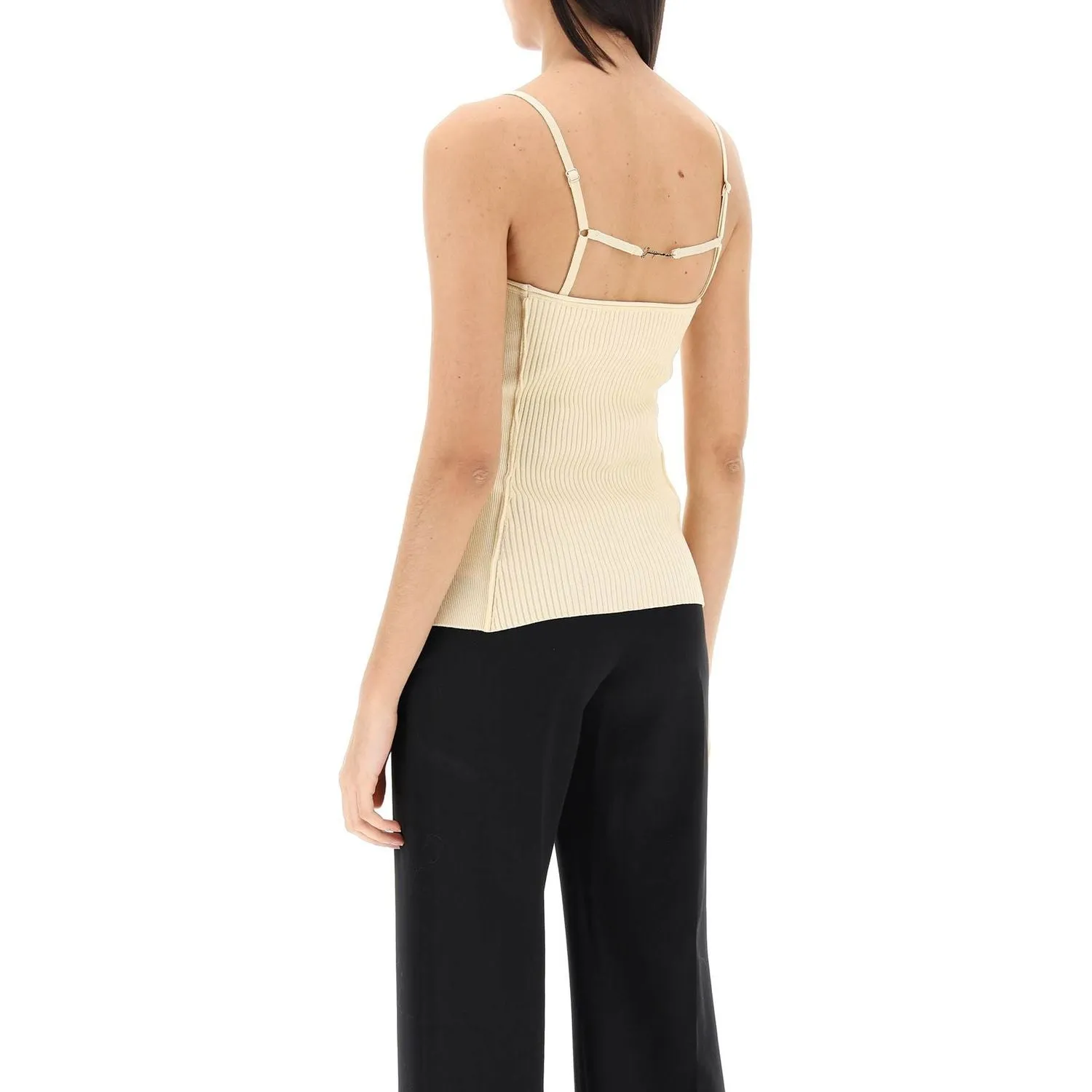 Jacquemus le haut sierra knitted top