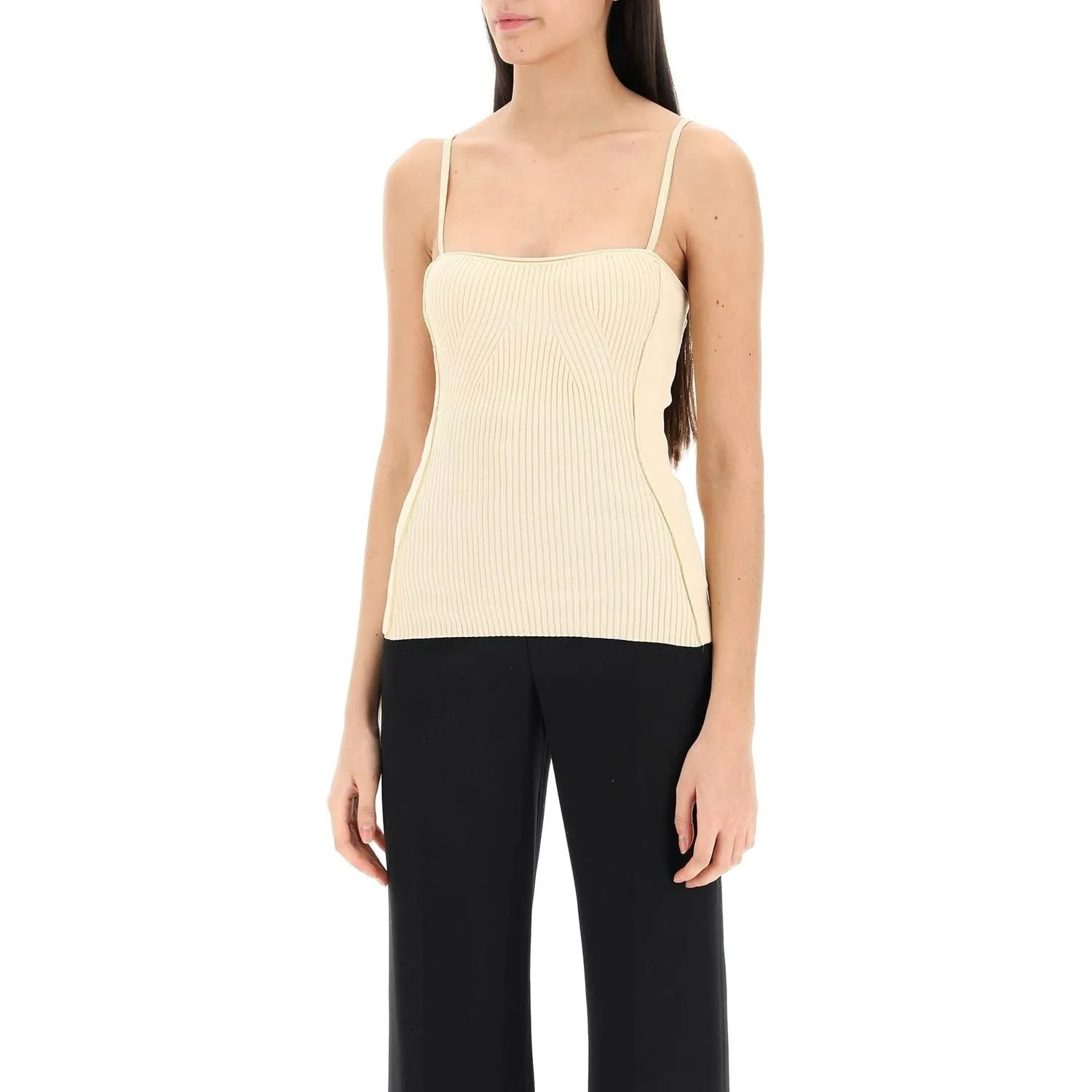 Jacquemus le haut sierra knitted top