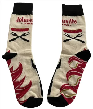 Johnsonville Dress Socks Brats and Forks