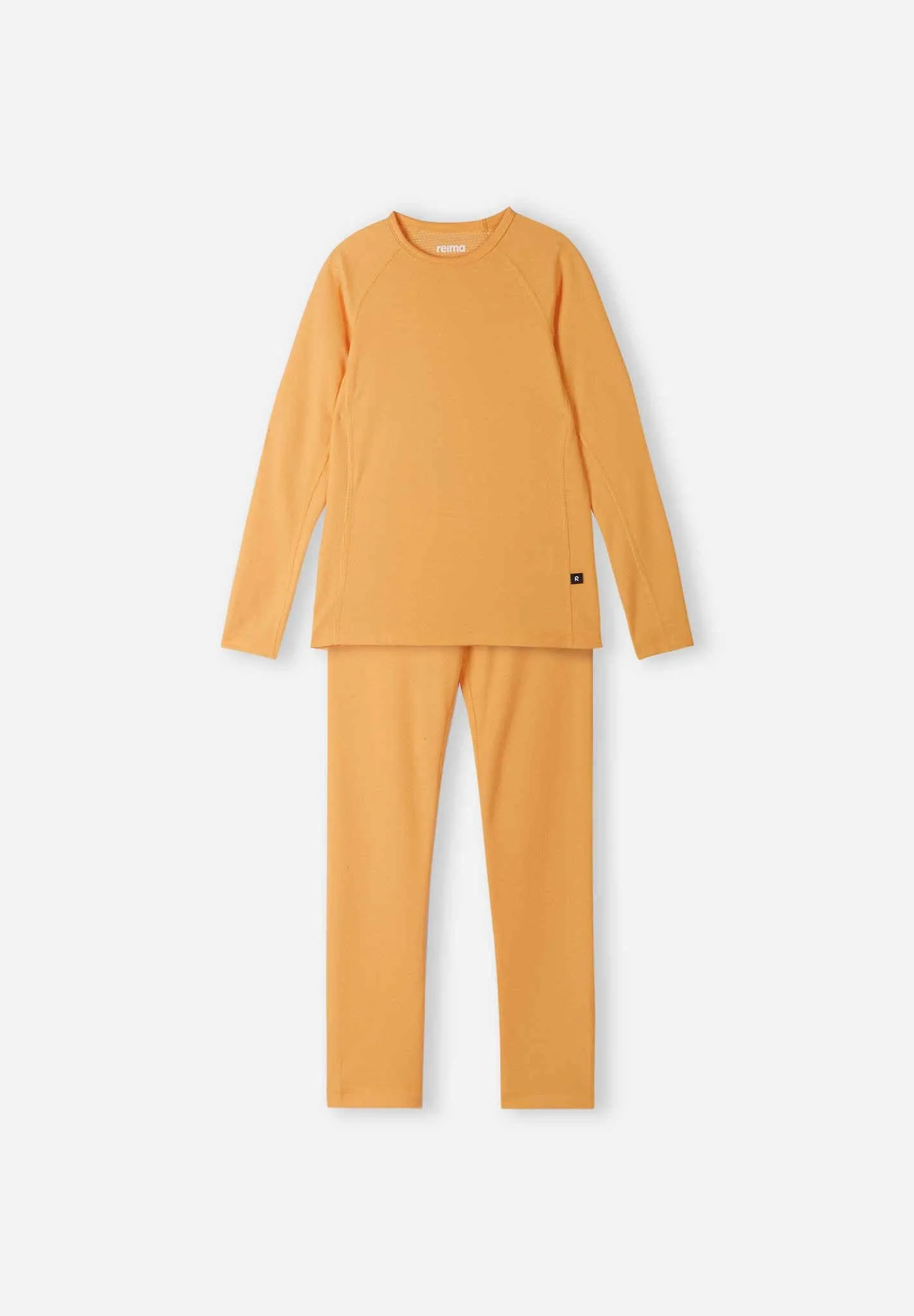 Kids Thermal Base Layer Set Lani Amber Yellow