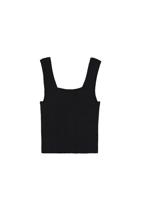 Kowtow Delta Singlet - Black