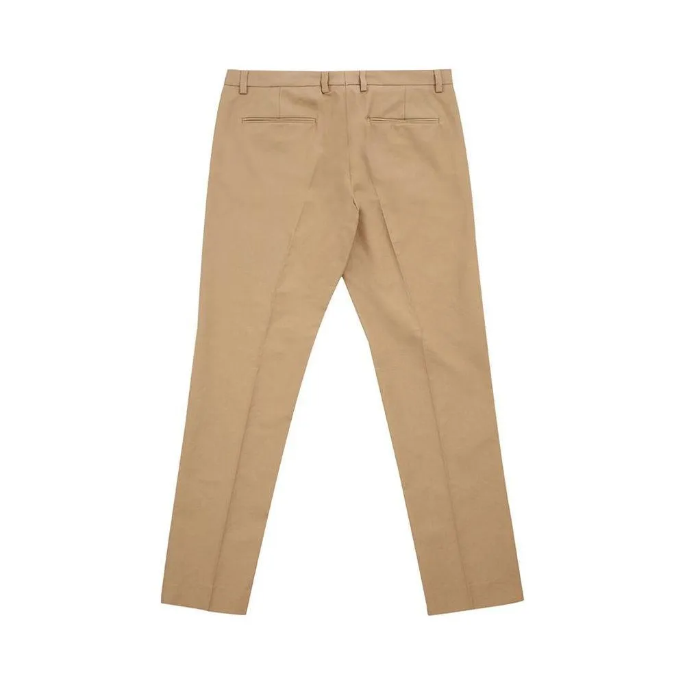 Lardini Elegant Brown Cotton Trousers for Women