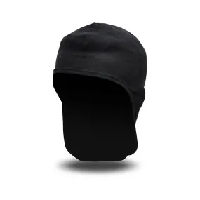 Light Weight Polyester Blend Half-Headsock Black - 100 Pack