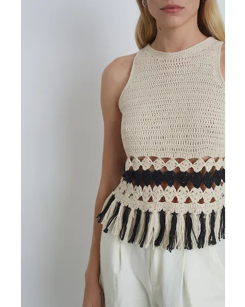 Marie Crochet Tank