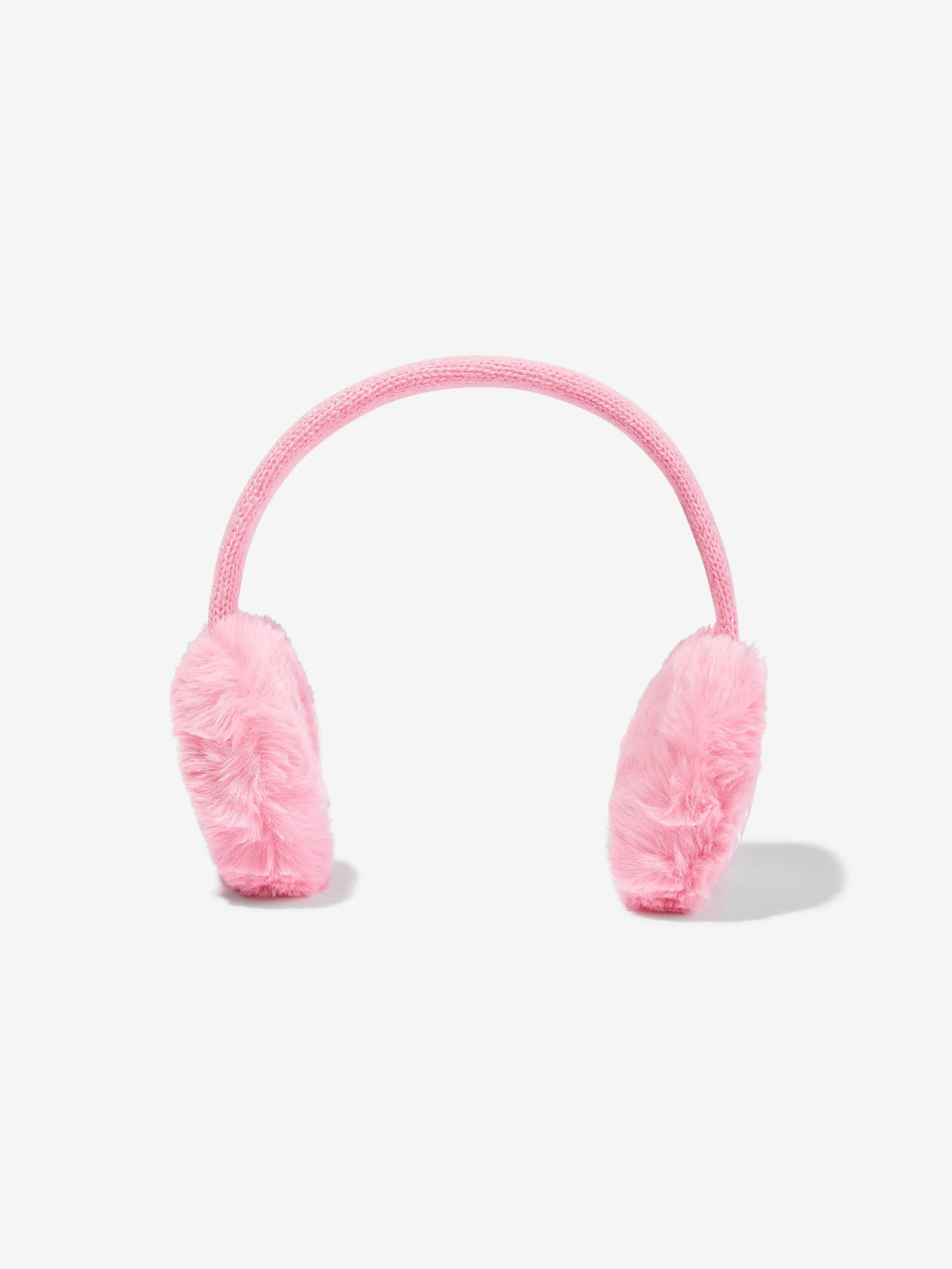 MC2 Saint Barth Girls Fur Earmuffs in Pink