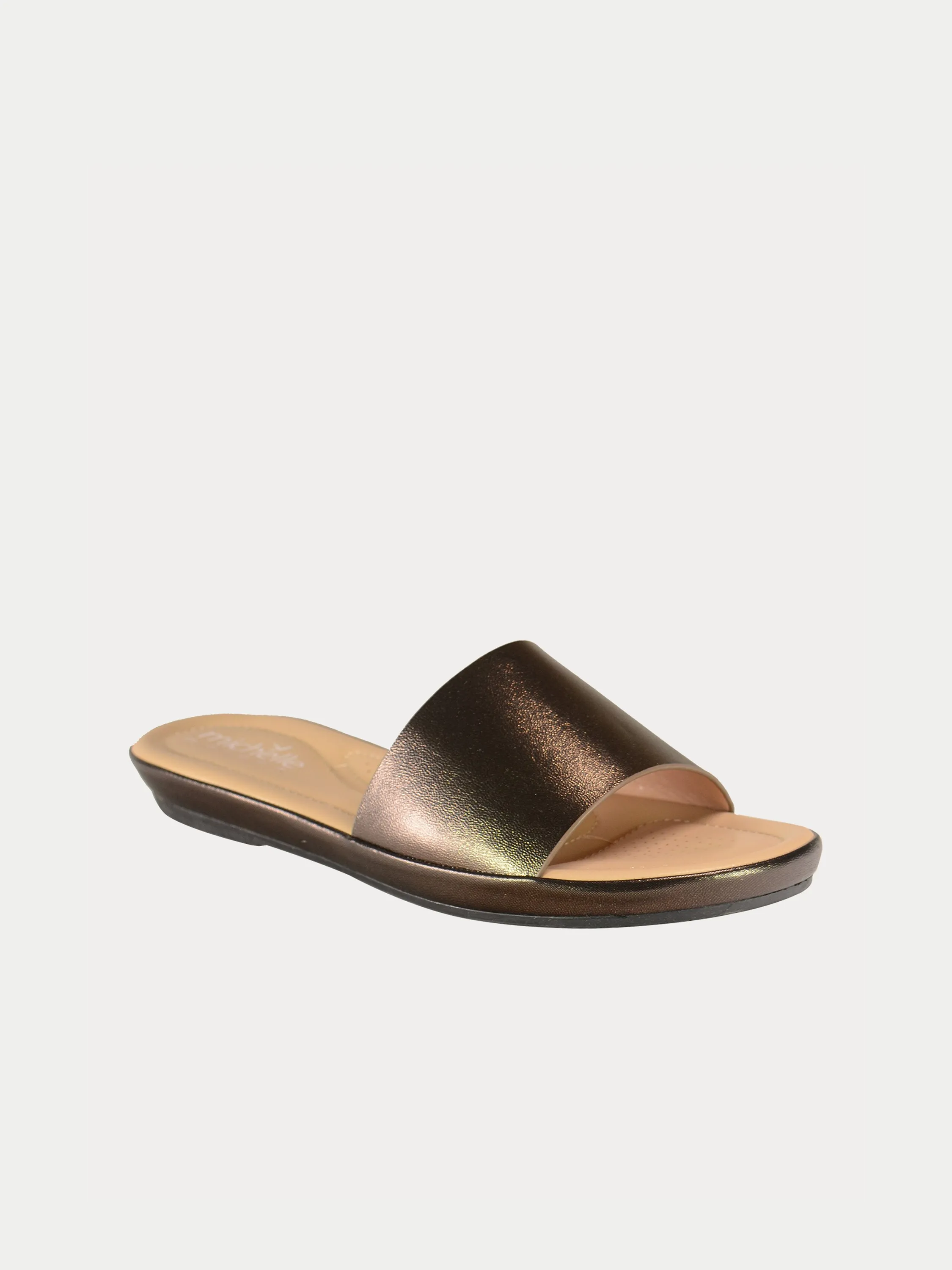 Michelle Morgan 91467 Slip On Flat Sandals