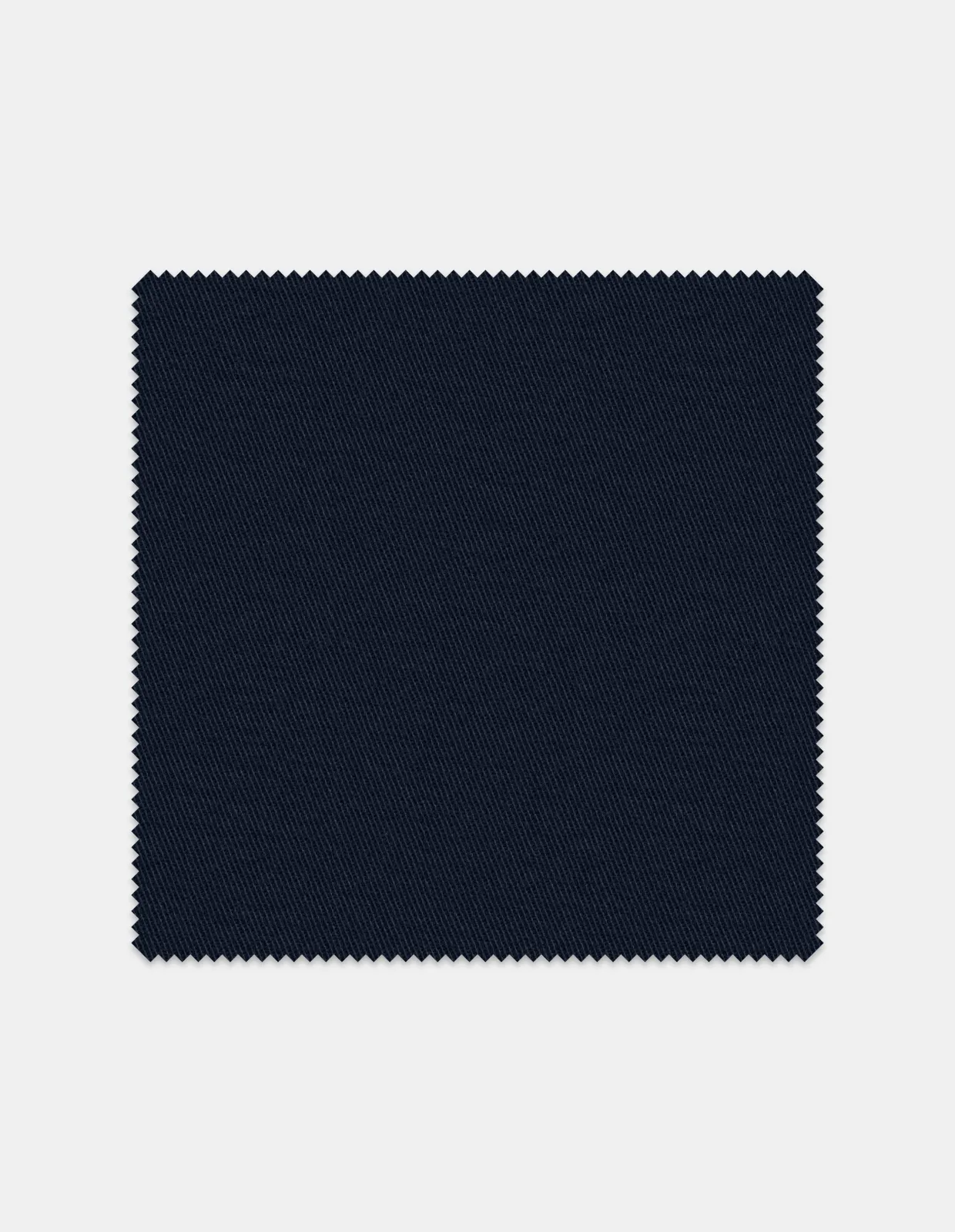 Midnight Navy Cashmere Finish Twill | Short