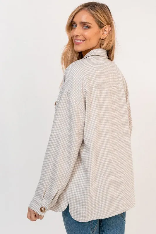 Oversized Button-Down Jacket