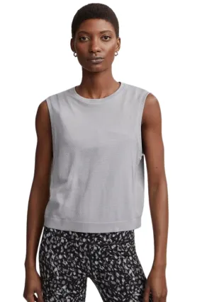 Page Seamless Crop Tank, Sleet