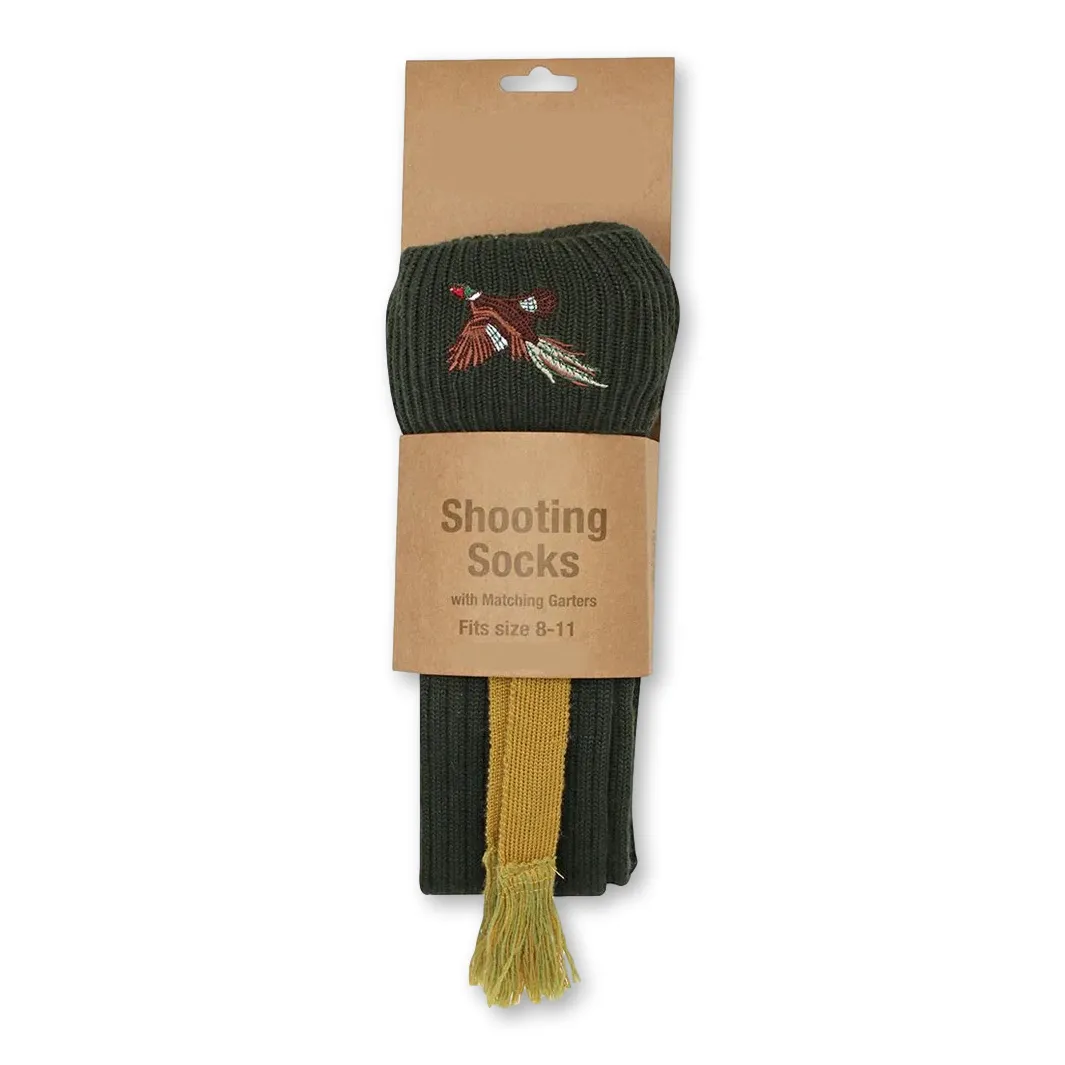 Pheasant Shooting Tie, Socks & Belt Bundle