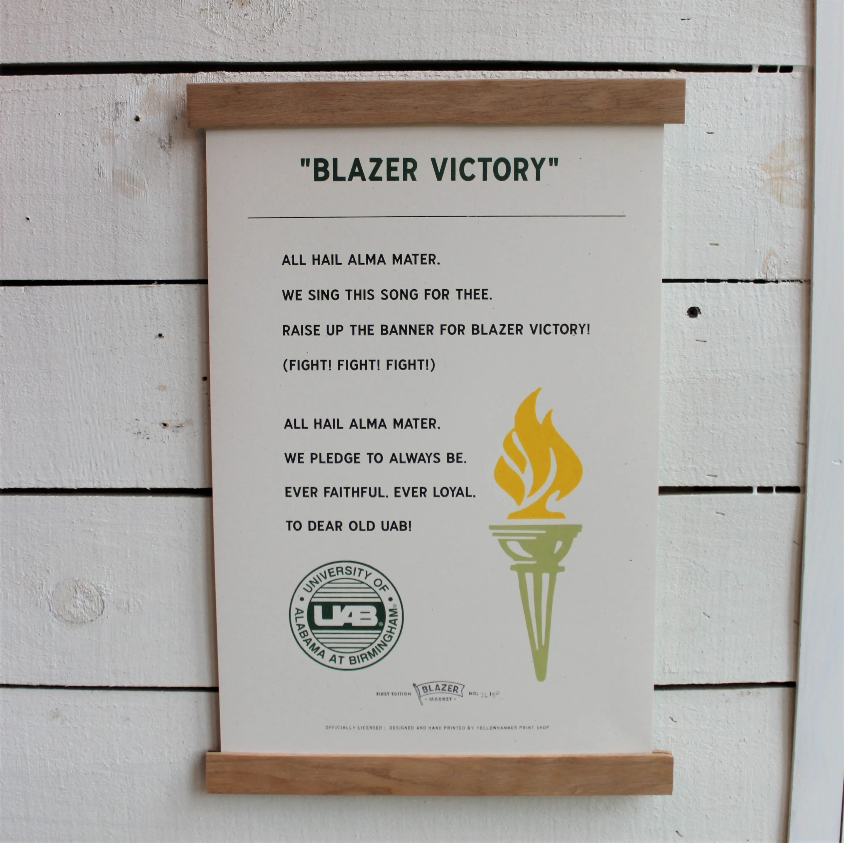 "Blazer Victory" Print