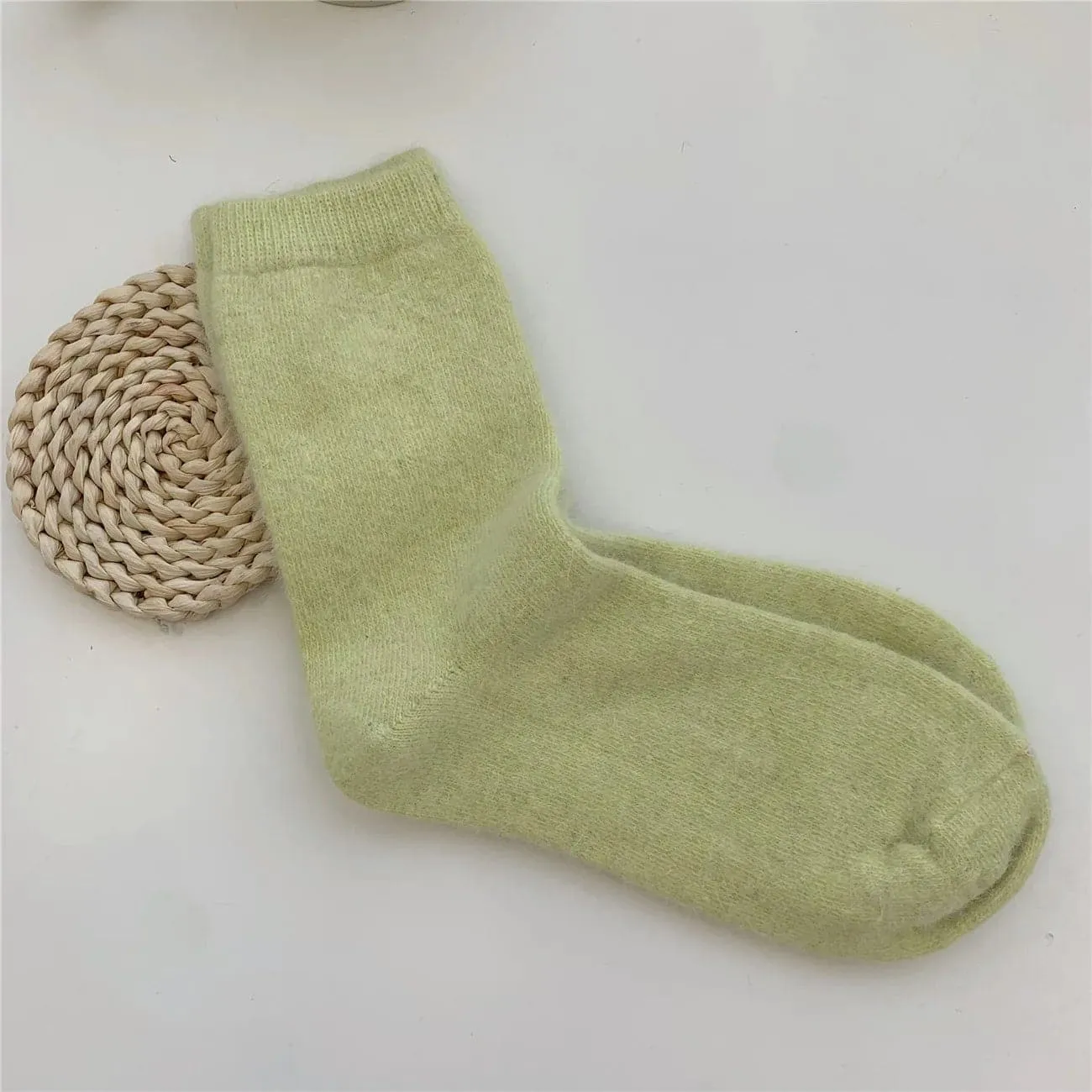 Rabbits Hair Socks - Cozy and Warm Women's Winter Socks (Pack of 2)