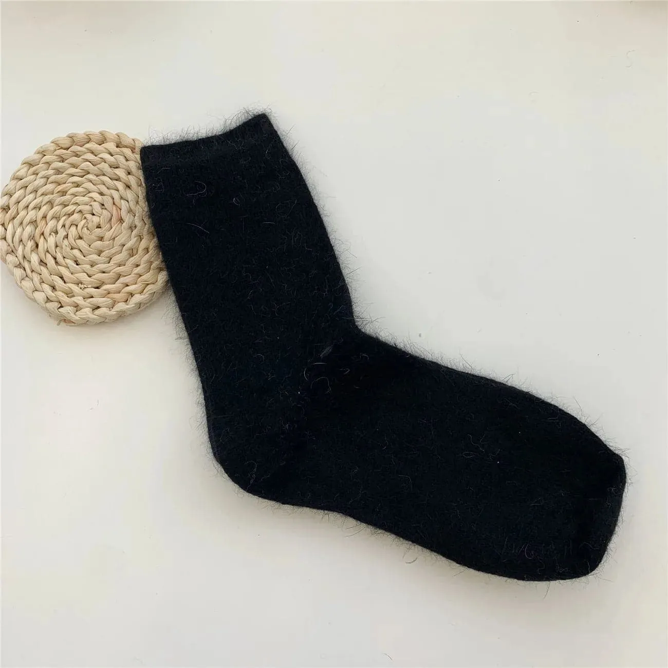 Rabbits Hair Socks - Cozy and Warm Women's Winter Socks (Pack of 2)