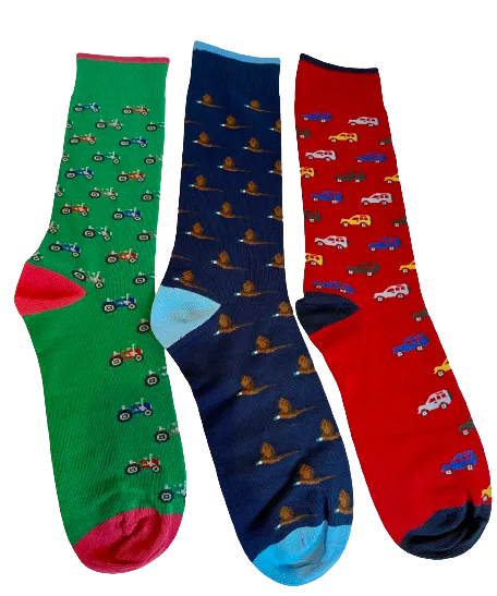 Roxtons - Men's Country Socks - 3 Pack