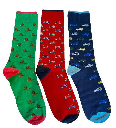 Roxtons - Men's Country Socks - 3 Pack