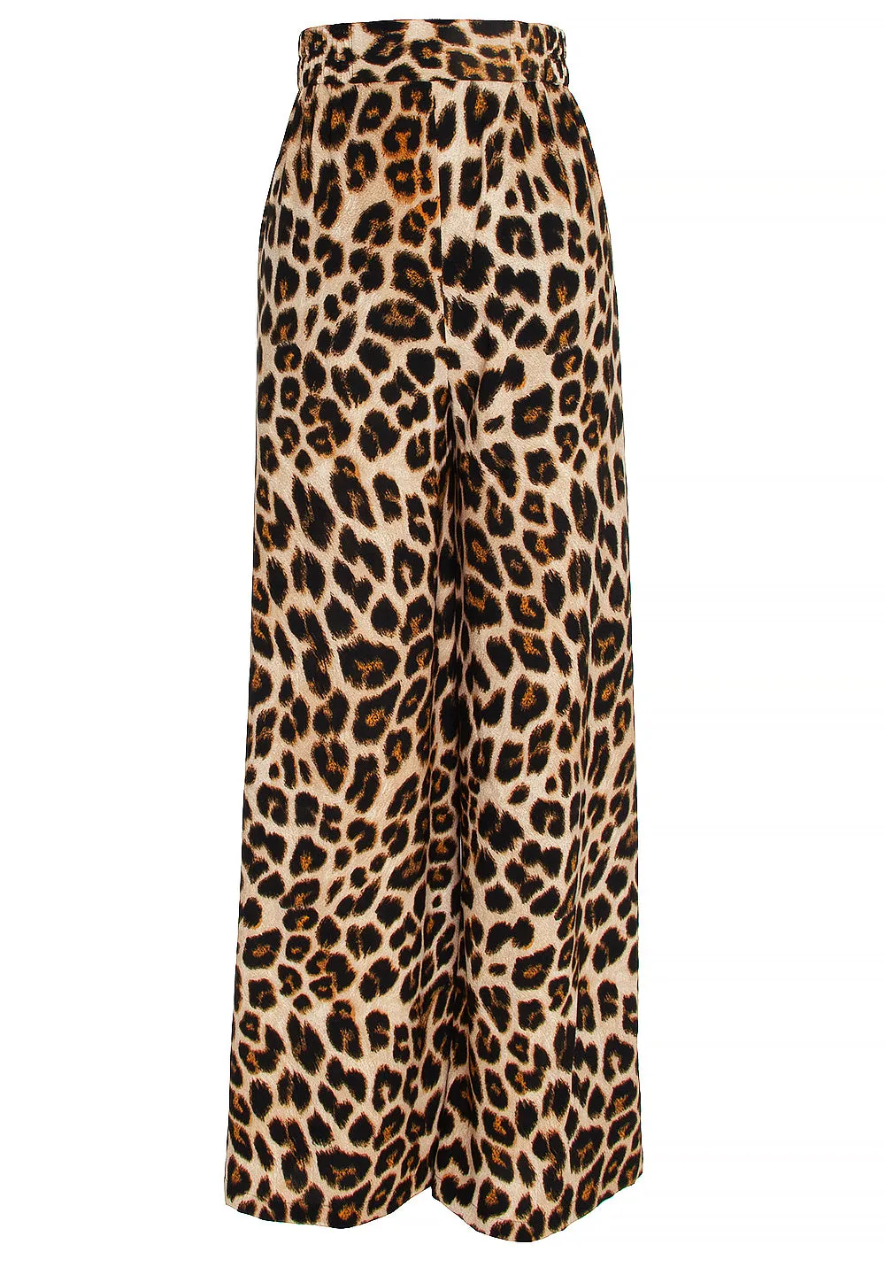 Safari - Orange Leopard Pants (Neon Orange)